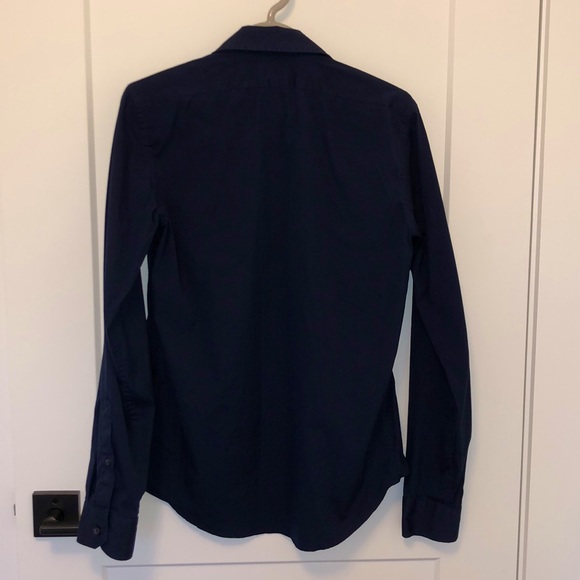 Zara Men’s Navy Dress Shirt - Picture 3 of 3